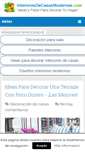 Mobile Screenshot of interioresdecasasmodernas.com